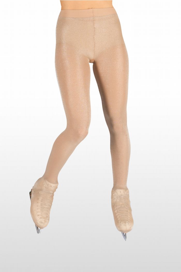 Laluna Skating-over-the-boot-lurex-tights40-den- 12615603  Skating Hosiery | Pantyhose Library
